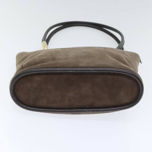 GUCCI Shoulder Bag Suede Brown Gold 002 2853 0465 0 Auth bs18498 - Picture 10 of 16
